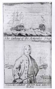The Taking of the Acapulco Ship, 20th June 1743 by English School